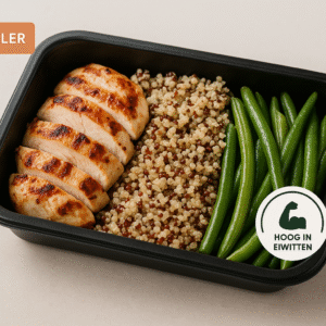 Kipfilet met Quinoa, Groene Bonen & Broccoli – Hoog in Eiwitten