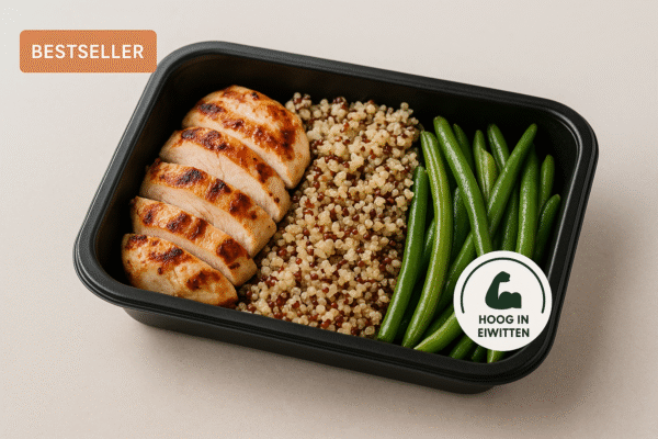 Kipfilet met Quinoa, Groene Bonen & Broccoli – Hoog in Eiwitten